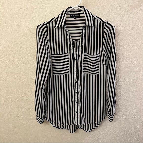 My Michelle Long Sleeve Blouse Size XS - Picture 1 of 5